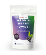 powbab Aronia Berry Powder 3.5 oz - 100% USA Grown Organic Aronia Choke Berry - £12.84 GBP