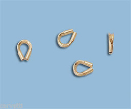 Gold Filled Wire Guards .021&quot; (Guardians or Protectors) (10)  - £3.11 GBP