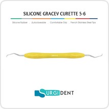 GRACEY CURETTES 5-6 SILICONE COATED SCALER DENTAL HAND INSTRUMENTS *CE* - £6.78 GBP