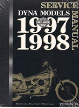 1997 1998 Harley Davidson Dyna Models Service Shop Repair Manual Oem - $229.99