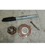 Left hand rear axle shaft nut 1993 Kawasaki Bayou 400 4x4 KLF400-B1 - $19.79