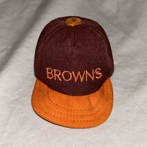 Cleveland Browns Small Coin Purse Shaped Like Snapback Hat C3 - $11.88