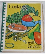 Cooking with Grace Warlow Barr Vintage Cookbook - £9.42 GBP