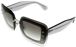 Miu Miu Sunglasses Women Transparent Grey Square MU 01RS UES0A7 - £201.05 GBP