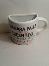 Niagara Falls Half Mug Novelty Tourist Mug - $7.59