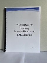 Worksheets for Teaching Intermediate Level ESL Students - £19.66 GBP
