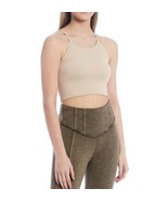 Free People Movement Cropped Run Tank Sandshell M/L BNWTS - $380.59 MXN