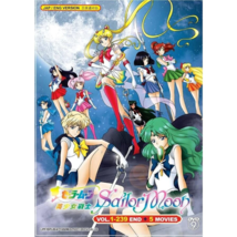 1-239 episodios + 5 MOV Sailor Moon colección completa de la serie Box Set... - £55.82 GBP