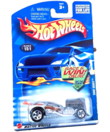 2001 Hot Wheels Collector #151 SURF CRATE Silver Orange Board w/Chrome - $3.95