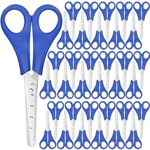50 Pieces Scissors 5 Inch Blunt Tip Kids Safety Scissors Stainless Steel... - $38.99