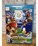 Mario &amp; Sonic at the Rio 2016 Olympic Games (Nintendo Wii U, 2016) (CIB)... - $71.78