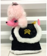 2003 Mattel Barbie Posh Pet Raquelle pink poodle 6&quot; Plush STUFFED ANIMAL... - $68.35 CAD