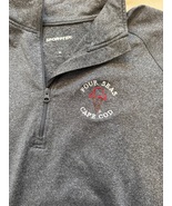 Four Seas Embroidered Long Slv Sport-Tek grey Unisex - $29.00