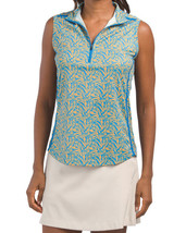 NWT Ladies Bermuda Sands Zinnia Nadine Sleeveless Golf Shirt - M L &amp; XL - £22.41 GBP