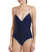NWT Women&#39;s Sam Edelman Pop Solids Bathing Swim Suit One Piece Sz Small - £34.84 GBP