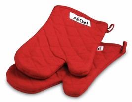 All Clad Diamond Quilted Oven Mitts (Set of Two)  - $22.43