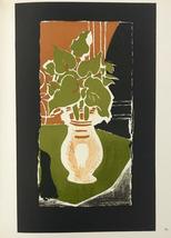 Artebonito - Georges Braque Lithograph Feuilles Couleur Lumiere 1963 Mourlot - £31.90 GBP