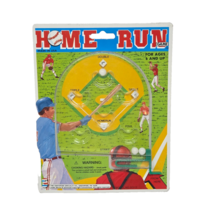VINTAGE 1987 SMETHPORT HOME RUN HANDHELD BASEBALL GAME PINBALL STYLE - $9.50