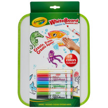 Crayola Dry Erase Board Set with Markers (8 Colours) - £22.41 GBP
