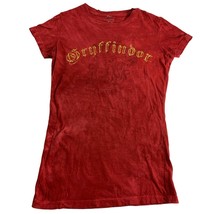 Warner Brothers Womens Harry Potter Gryffindor Tee Shirt Size Small Red Gold  - £9.49 GBP