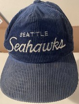 Vintage NFL Seattle Seahawks Sports Specialties The Cord Hat Corduroy Ca... - $82.23 CAD