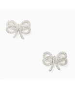 Kate Spade New York Post Earrings Bow Meets Girl Studs Goldtone New - $51.97 CAD