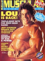 Muscular Development Magazine October 1992 Lou Ferrigno - $9.99