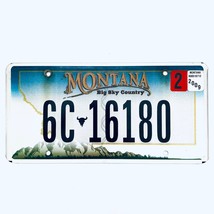 2009 United States Montana Gallatin County Passenger License Plate 6C 16180 - €10,31 EUR