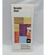 Vintage 1979 AAA Nevada Utah Travel Map - €15,40 EUR