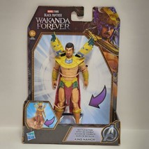 Marvel Studios Black Panther Wakanda Forever KING NAMOR Battle Action Hasbro - £19.77 GBP