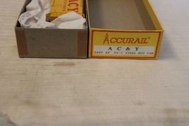 HO Scale Accurail, 40&#39; Box Car, ACY Road of Service, Yellow, #3299 - 3402 - £23.37 GBP