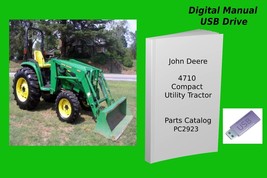 John Deere 4710 Utility Tractor Service Parts Catalog READ Description &amp;... - £18.65 GBP