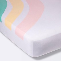 Cloud Island Baby Crib Fitted Sheet &quot;Large Rainbow&quot; (1 Sheet - 52&quot;x28&quot;) ... - €7,03 EUR