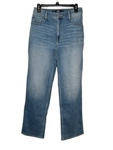 Hollister Women Jeans Vintage Stretch Ultra Hi-Rise Dad Blue Wash Denim ... - £15.76 GBP