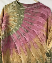 Vintage Prints of Tails Sweatshirt Crewneck Dyed Multicolor Large USA 80... - $34.99