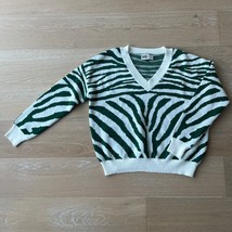Beach Riot Joey Sweater Verdant Zebra Small - $74.99