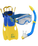 U.S. Divers Avila Kid Snorkeling Set &amp; Mask Snorkel Fins and Gear Bag Si... - €34,62 EUR