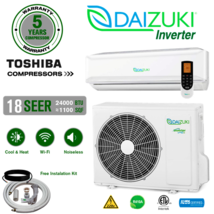 24000 BTU Air Conditioner Mini Split 19 SEER2 INVERTER Ductless Heat Pum... - £915.04 GBP