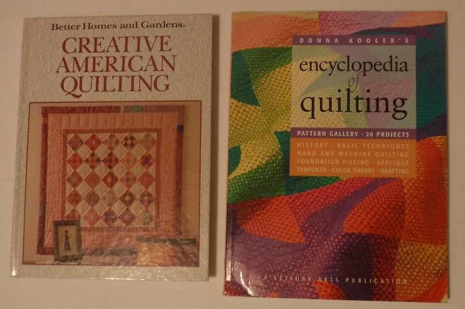 Primary image for Vintage Quilting Book lot of Better Homes & Gardens Creative American Quilting