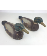 2 1946 Victor Veri-Lite Paper Mache Mallard Duck Hunting Decoys Vintage ... - €68,77 EUR