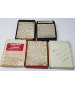 Blank 8 Track Tapes Set of 5 Used Writing on Outside Electrophonic Mix R... - £11.16 GBP