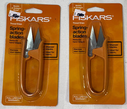 Fiskars Premier Spring Action Thread Snips Scissors (140160) - £10.10 GBP