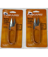 Fiskars Premier Spring Action Thread Snips Scissors (140160) - £10.03 GBP