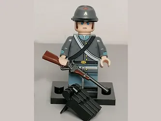 PWS Civil War Confederate Army Soldier Deluxe Minifigure Accessories Online - $9.17