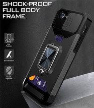 For Man&amp;Husband Case Iphone 7 8 Se2 3 Armor Wallet Purse Cover &amp;Card Slot Holder - £24.20 GBP