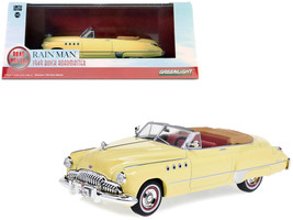 Charlie Babbitt&#39;s 1949 Buick Roadmaster Convertible Cream w Red Interior Rain Ma - £25.06 GBP