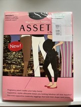 ASSETS BY SPANX Maternity Supportive Leggings Marvelous Mama Black Slate Size 1 - $28.50