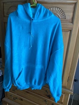 Russell Athletics Turquoise Tie Dye sweatshirt with hood Men’s  size XXL - $39.99