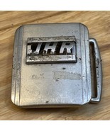 Vintage Swank Deluxe Plate Silver Tone Initial JHR Belt Buckle KG JD - €12,89 EUR