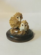 Country Artist Owl Bird figurine vtg sculpture anthropomorphic Stratford Avon - £23.69 GBP